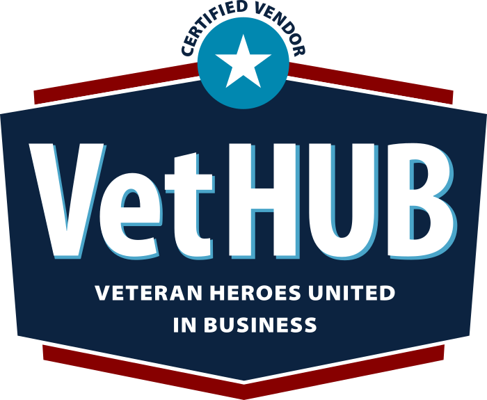 Texas VetHUB Certified Vendor logo